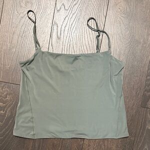 Lululemon Wundermost Ultra-Soft Nulu Adjustable Cami in Palm Deco